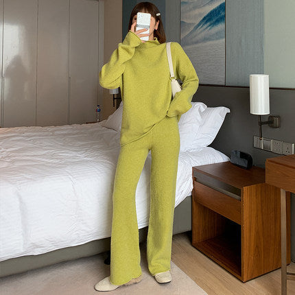 Femme Cozy Knit Lounge Sæt Stilla