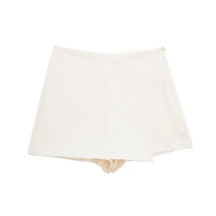 Dame sportlige shorts med elegant lagdesign Skovae