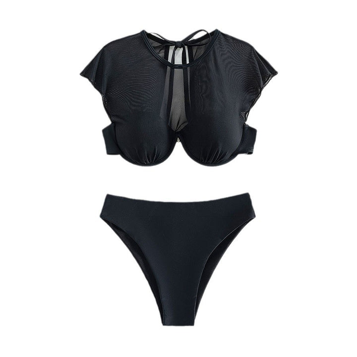 Dame Cap Sleeve Støttende Bikini Sæt Stilla