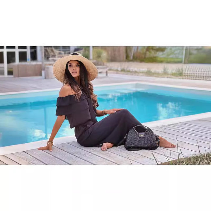 Frau Rüsch Off-Shoulder Bred Ben Jumpsuit Stilla