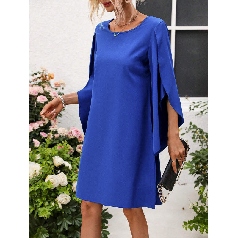 Femme Cape Sleeve Shift Kjole Stilla