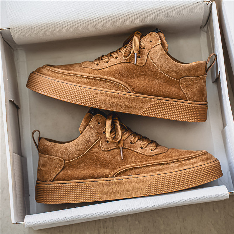 Femme Sålæder Fritids Sneaker Stilla