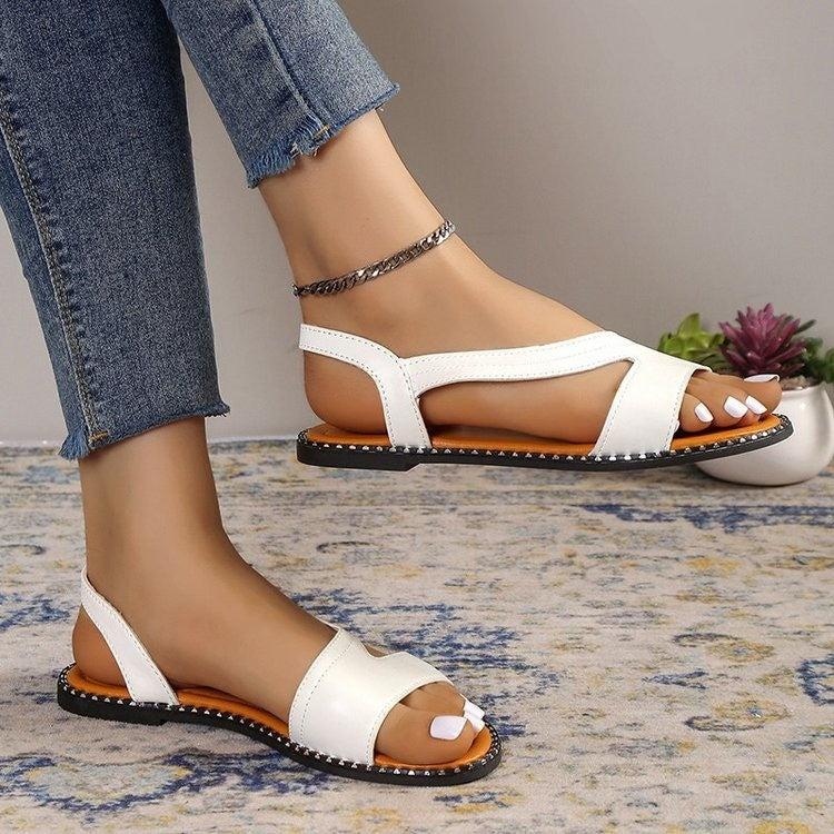 Dame Komfortable Riemchen-sandaler med ergonomisk fodseng Stilla