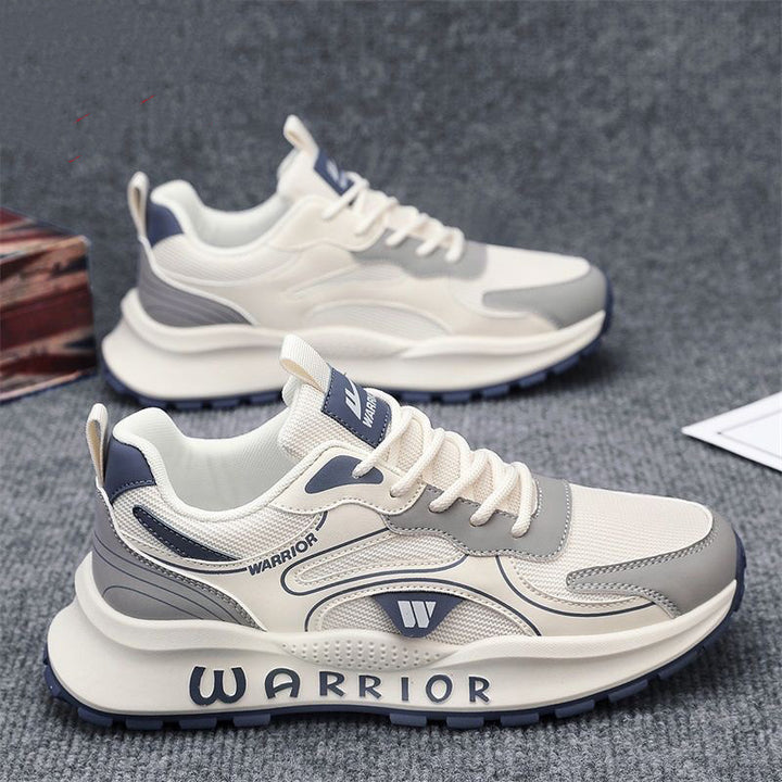 Dame sporty sneakers med polstret sål og åndbart overmateriale Stilla