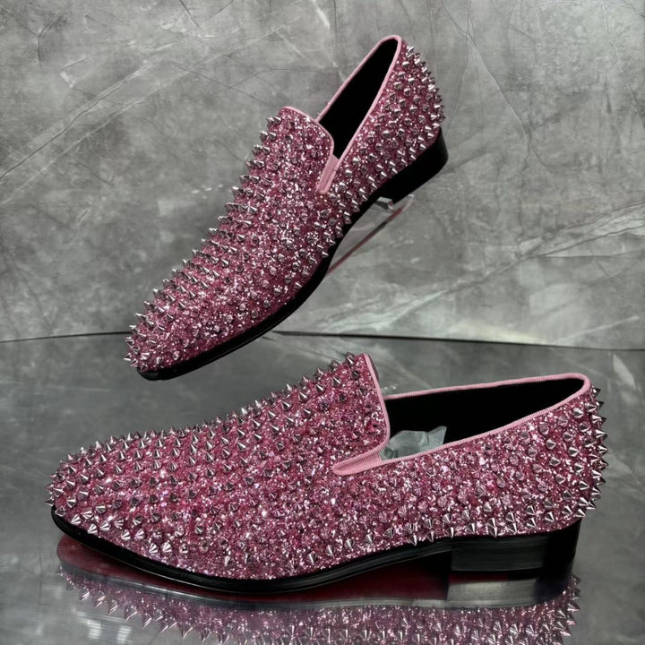 Femme Luxe Spiked Slip-On Sko Stilla