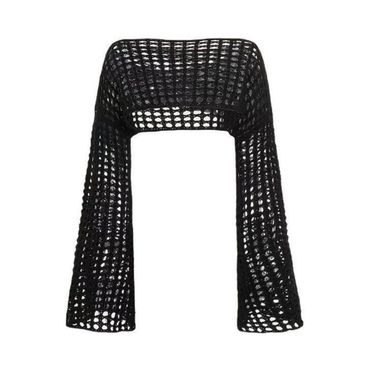 Femme hæklede Off-Shoulder Top Stilla
