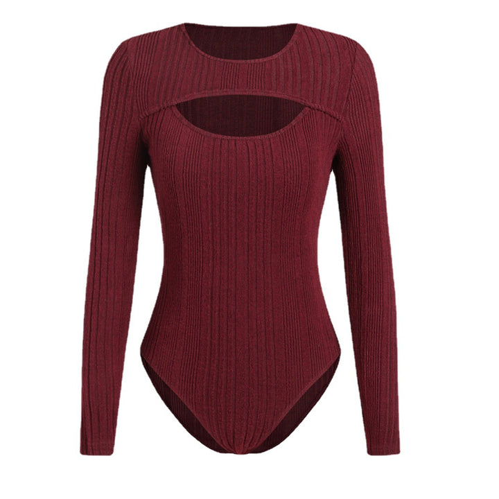 Dame Rib-Udsnit Bodysuit Stilla