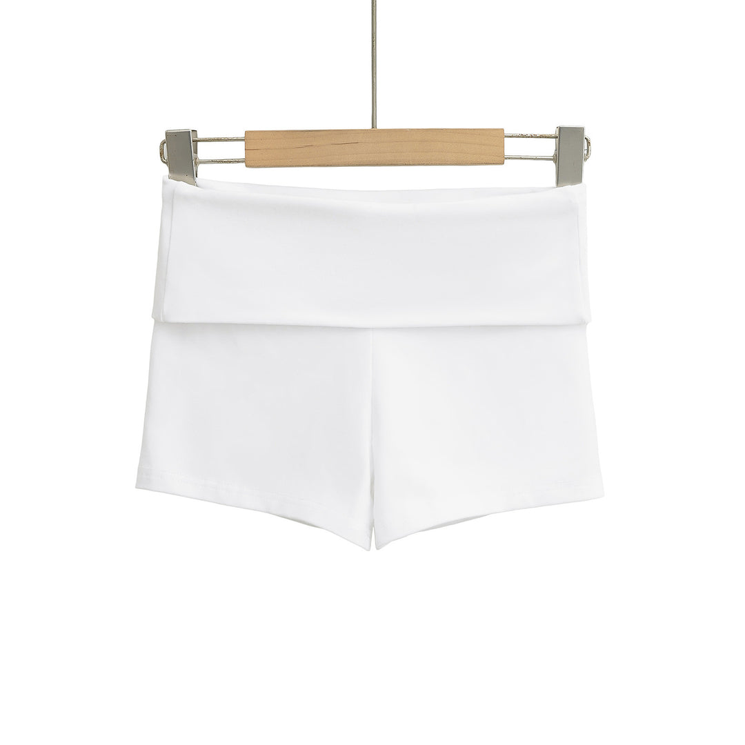 Dame Sporty Shorts med høj talje og komfortabel elastan-indhold Stilla