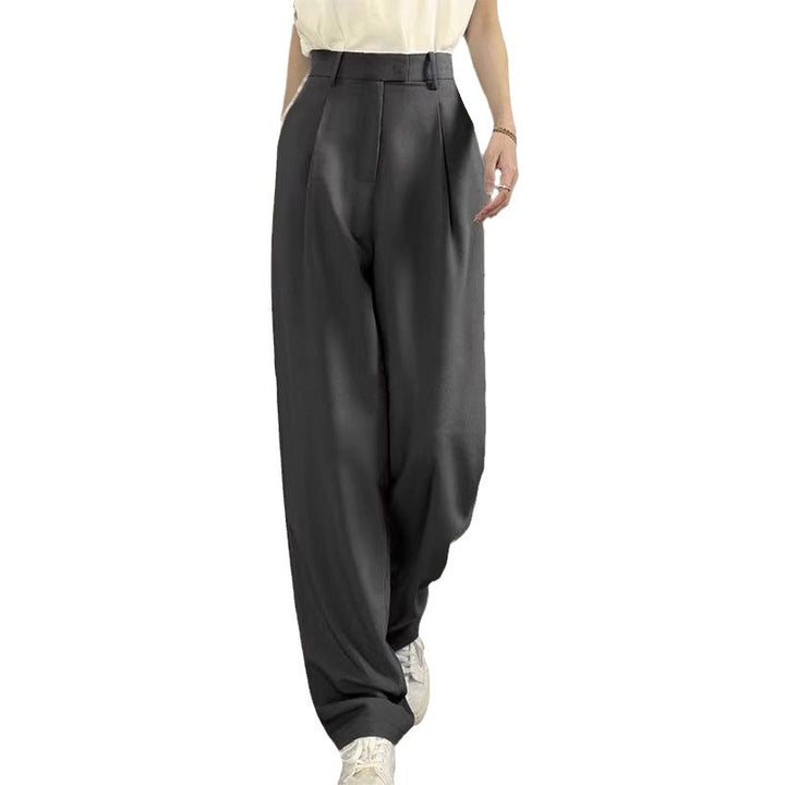 Dame bred stofbuks med elegant plissé-form Stilla
