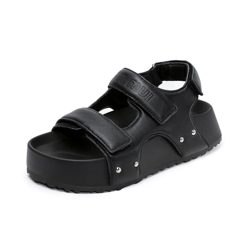 Herrer Casual Platform Sport Sandaler Stilla