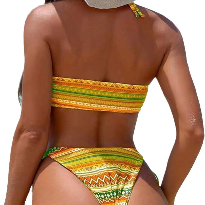 Femme Bandeau Bikini Sæt Stilla