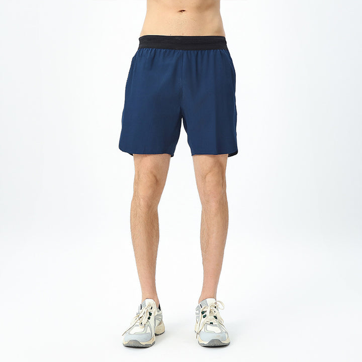 Herre åndbare sportshorts med elastisk linning og hurtigttørrende materiale Stilla