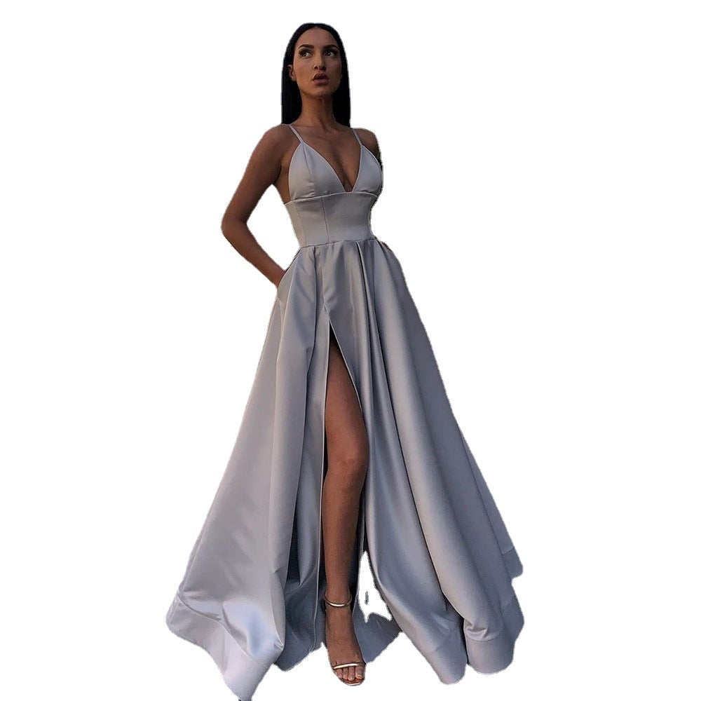 Stilla | Glamorous Slid Aften kjole