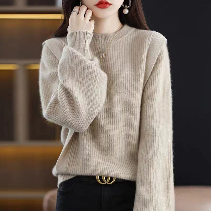 Femme Cozy Ribstrik Pullover Stilla