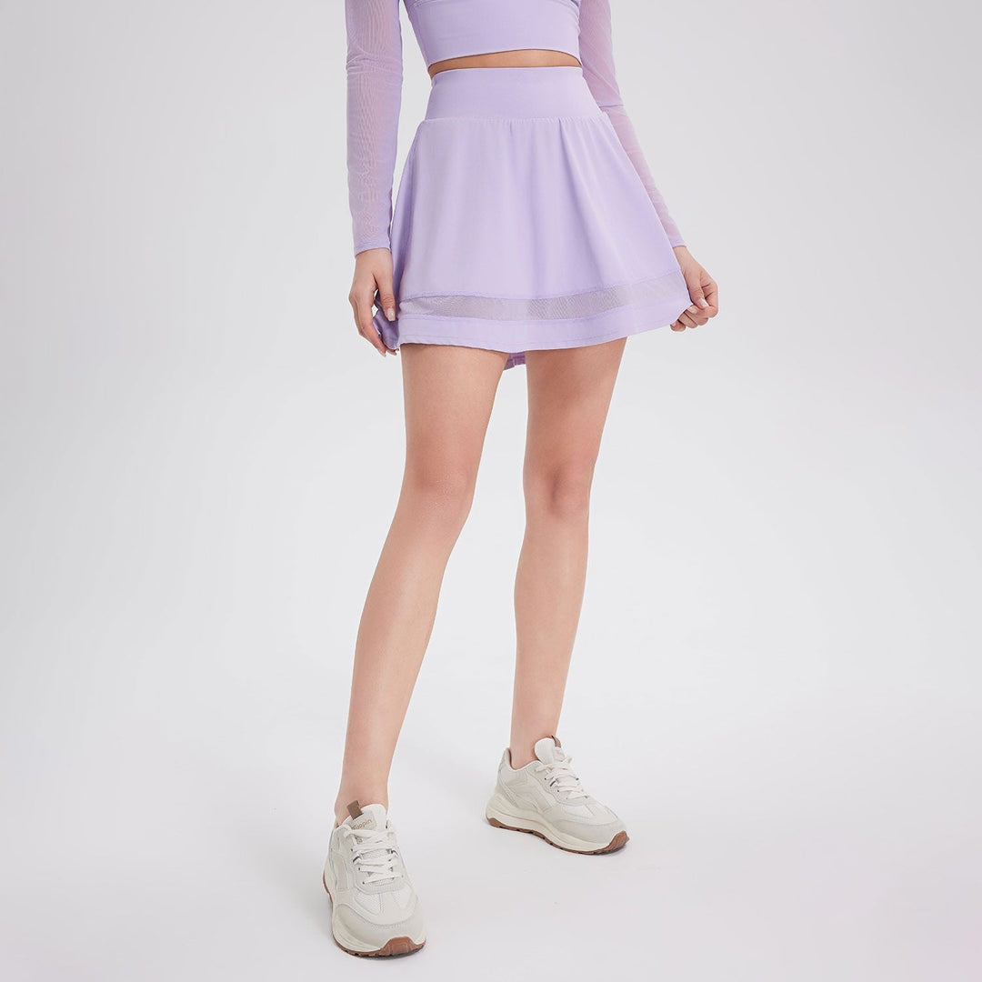 Stilla | Livet Slankende Skort Hurtig Tør, Indbygget Shorts & Multi Sport