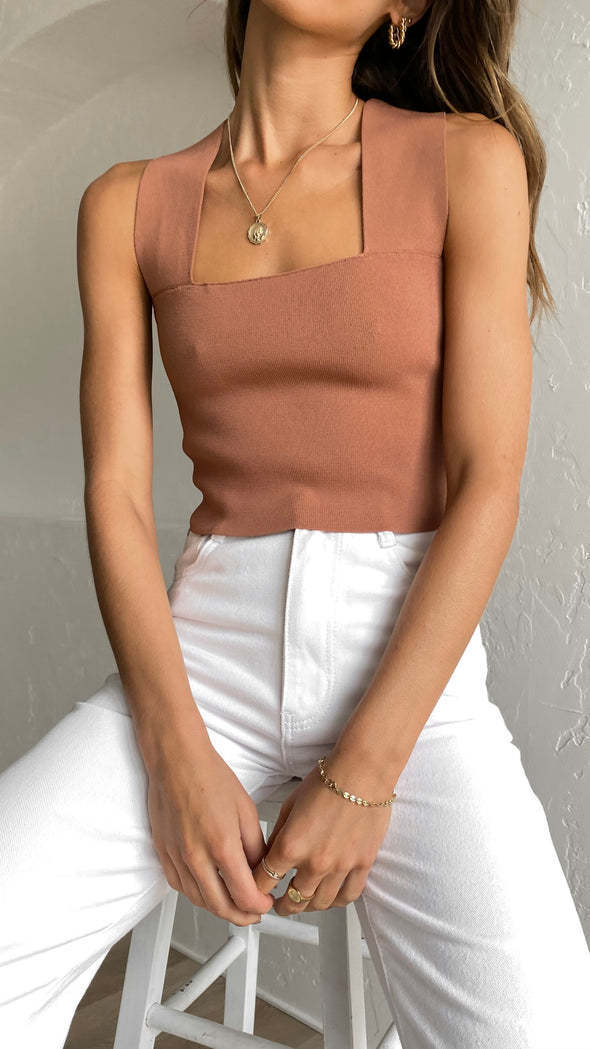 Dame Elegant Fyrkantet Uddybning Body Stilla