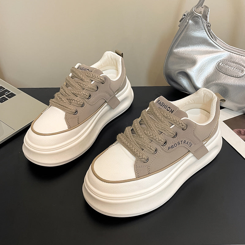 Dame Komfortable Chunky Sneakers med forstærket sålprofil og åndbar overfladestruktur Stilla