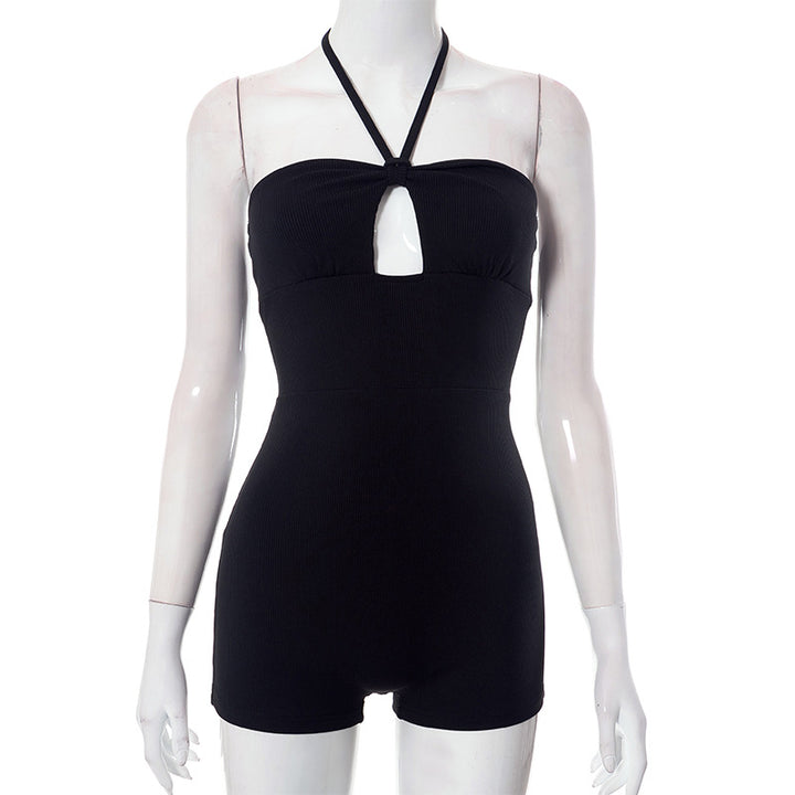 Femme Cut-Out nøglehul jumpsuit Stilla