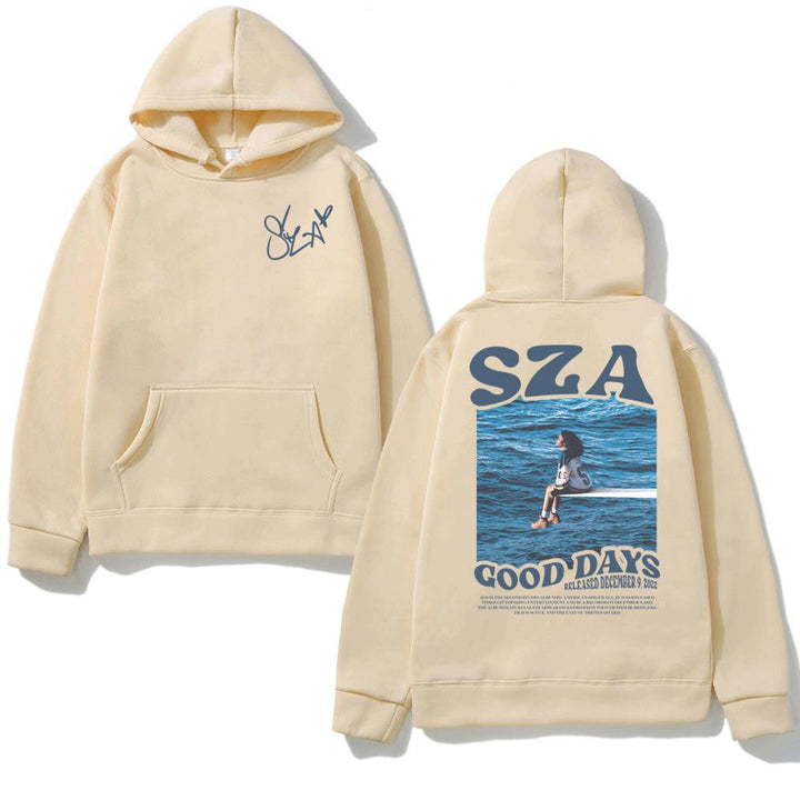 Dame hoodie med kreativt design og materialer af høj kvalitet Skovae