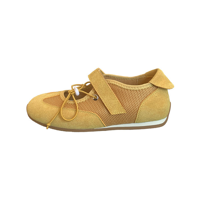 Femme Stilfulde Mesh Ballerinas Stilla