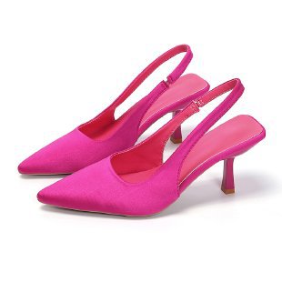Dame Slingback Pumps med elegant spids Stilla