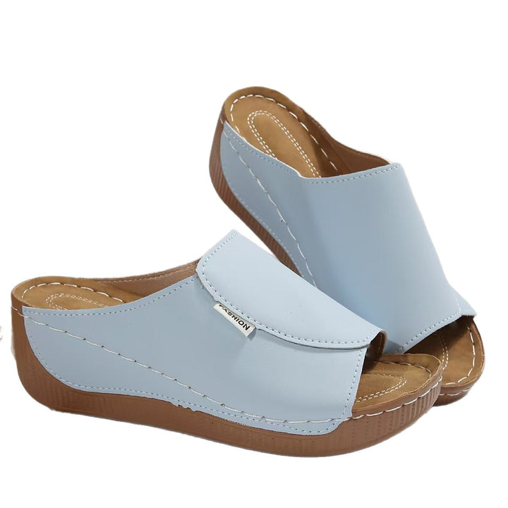 Dame Block-sandaler med moderne snit og skridsikker sål Stilla