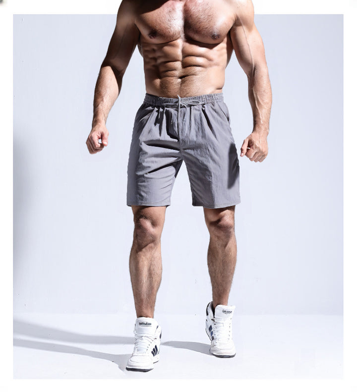 Herre Kvalitets Sport-Shorts med elastisk talje og praktiske lommer Stilla