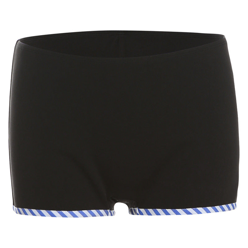 Dame Off-Shoulder Top med voluminøse flæseærmer og stribet design Stilla