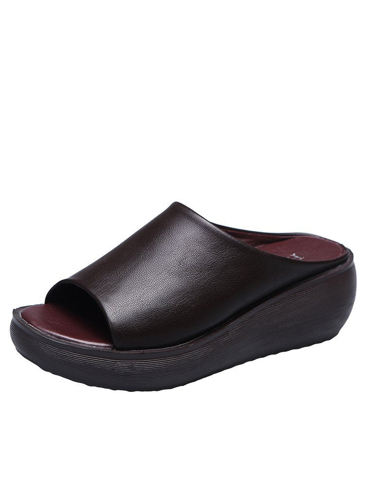 Dame ortopædisk wedge-sandaler med komfortabel sål Stilla