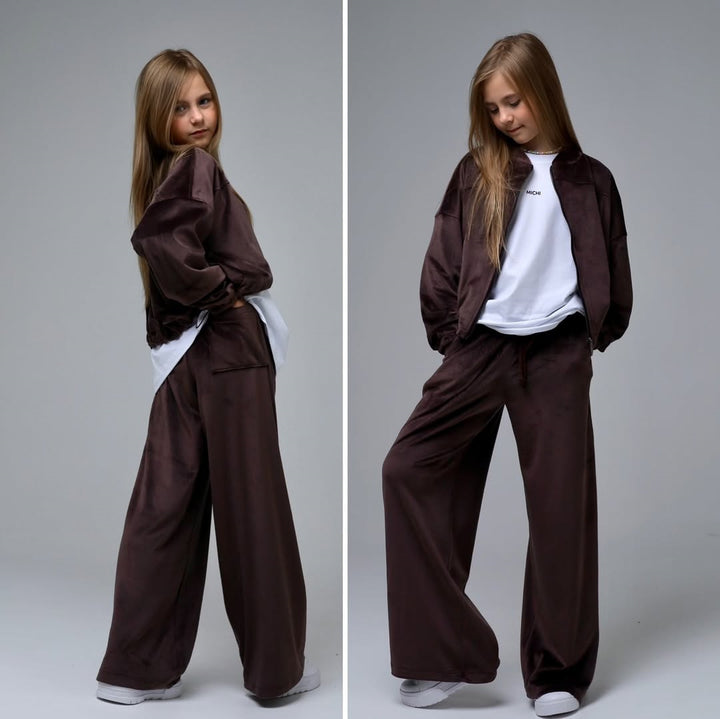 Dame Casual Fleece Jakke med Fulde Lynlås og Afslappet Pasform