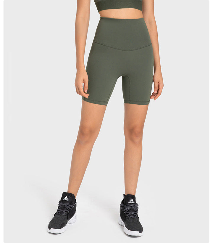 Stilla | Peach Hip Høj Talje Slankende Yoga Motion Shorts