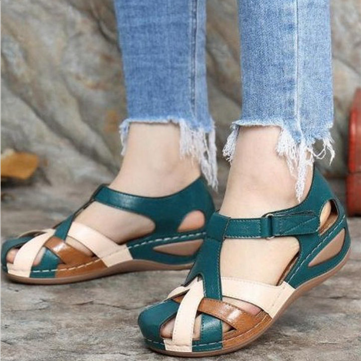 Dame Komfortable Sandaler med ergonomisk Remdesign og åndbar Struktur Stilla