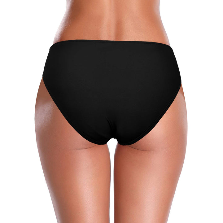 Dame bikini-bukser med elegent indpakningsdesign Skovae