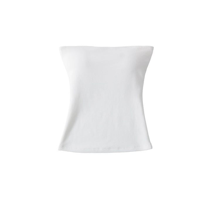 Dame Off-Shoulder Shirt i blødt strækstof med figursyet snit Stilla