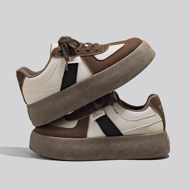 Dame trendy sneakers med skridsikre såler og sportslig dækning Stilla