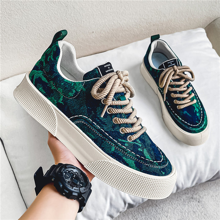 Herre Trendy Grafiktrykkede Sneakers Stilla