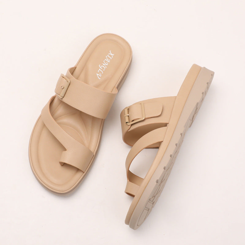 Dame Komfortable Sandaler med justerbare remme Stilla