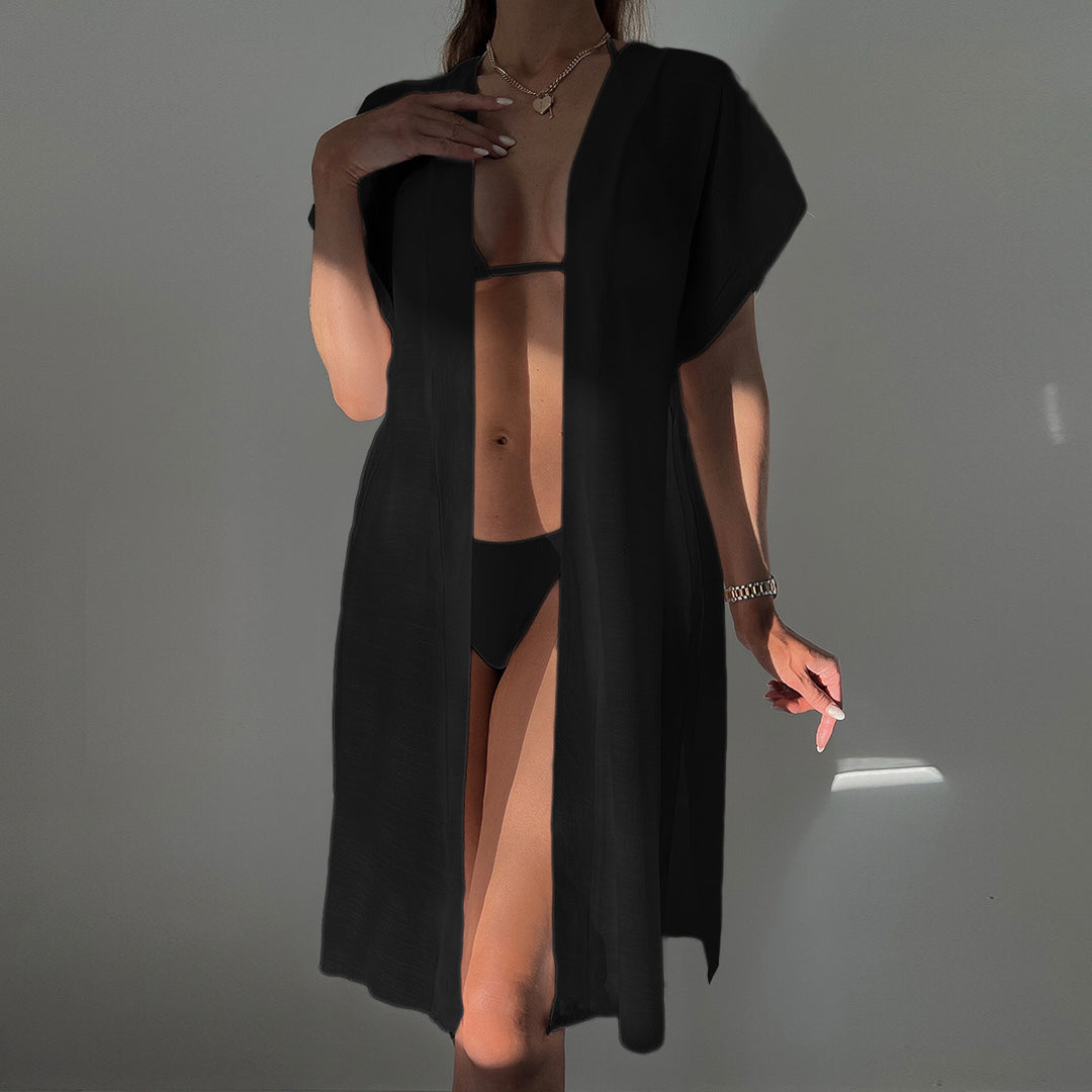 Dame Lange Kimono-Style Dækning Stilla