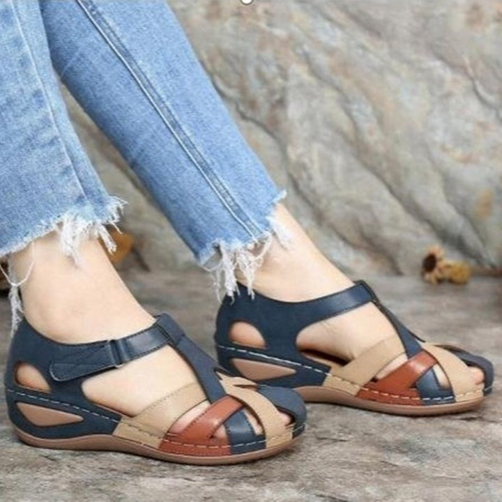 Dame Komfortable Sandaler med ergonomisk Remdesign og åndbar Struktur Stilla