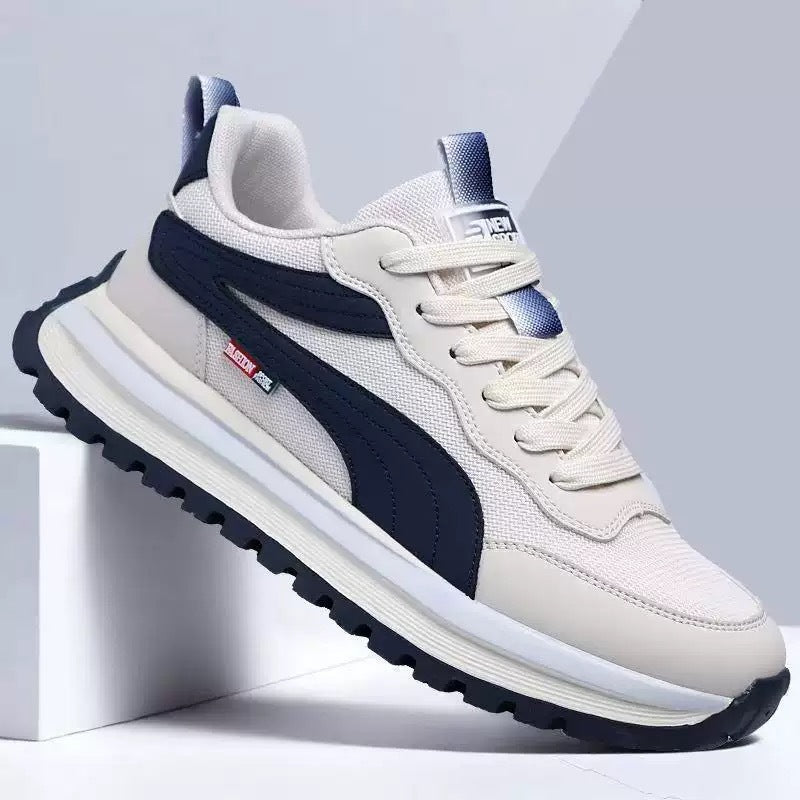 Herre løbesneaker med slidstærk overkonstruktion og innovativ dæmpningsteknologi Stilla