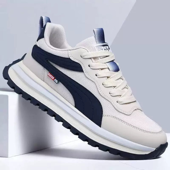 Herre løbesneaker med slidstærk overkonstruktion og innovativ dæmpningsteknologi Stilla