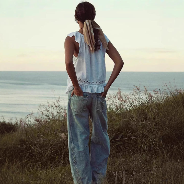 Dame Relaxed Fit Jeans med afslappet design Stilla