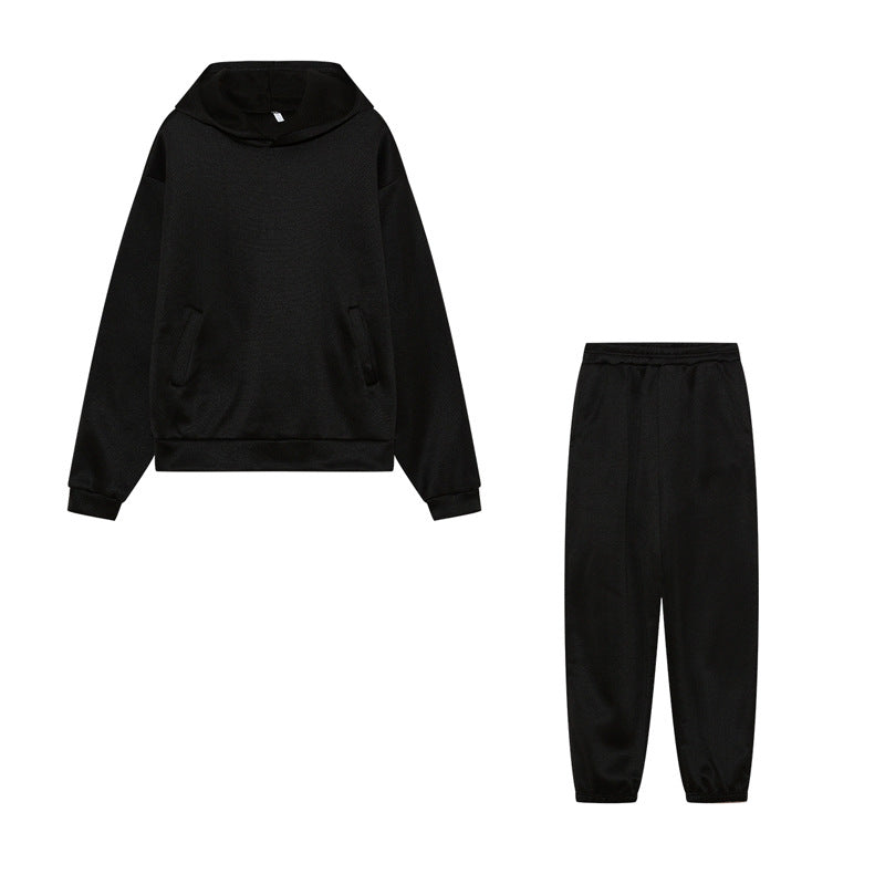 Kvinders sporty hoodie og joggingbukser sæt Stilla