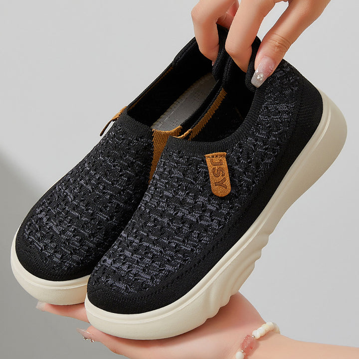 Femme Flexible Slip-On Komfort Sneakers Stilla