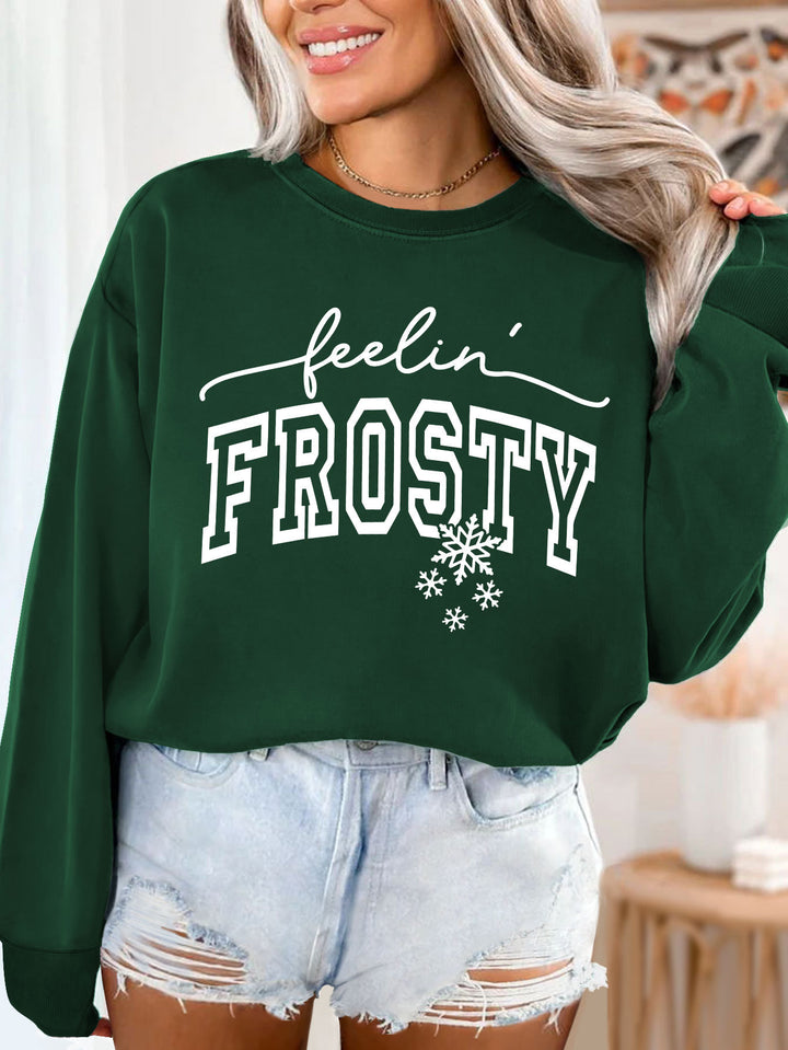Kvinderne sweater med grafisk print Stilla
