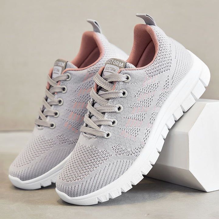 Femme Højtydende Åndbare Løbesneakers med Polstret Støtte Stilla