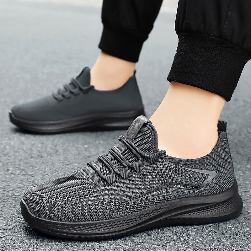 Dame Åndbare og fleksible livsstilssneakers med skridsikker sål og elastisk indgang Stilla