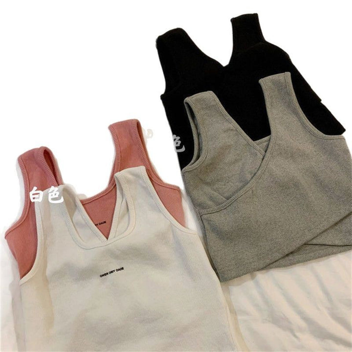 Femme Cropped Ribb tanktop Stilla