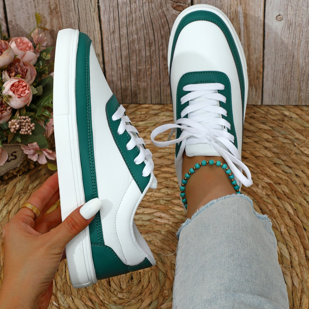 Dame Mode Sneakers med innovativ glimmeroverflade Stilla