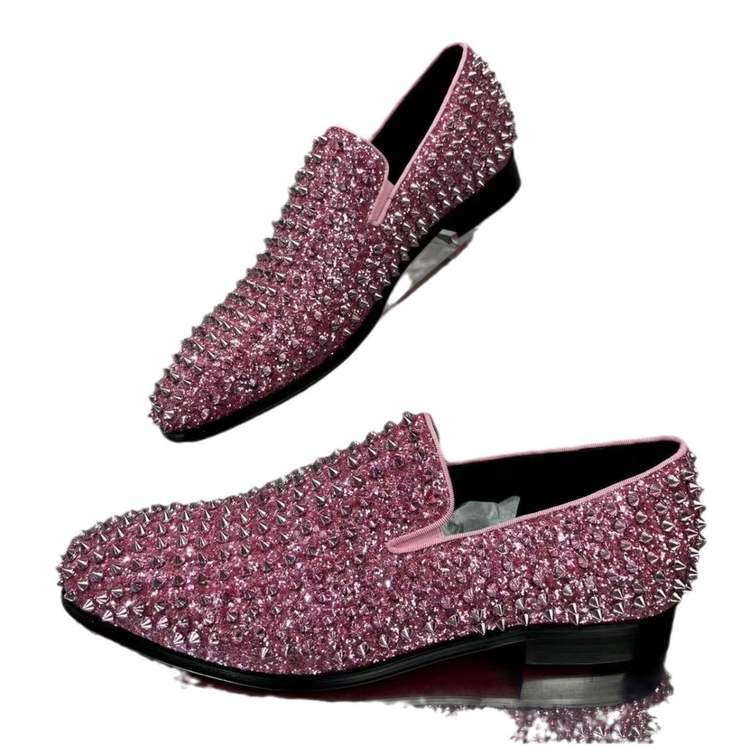 Femme Luxe Spiked Slip-On Sko Stilla